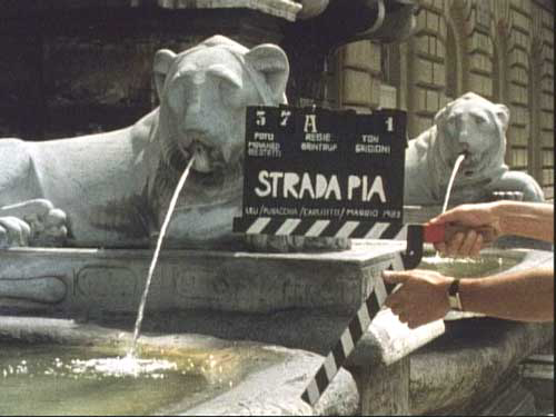 still from the film STRADA PIA